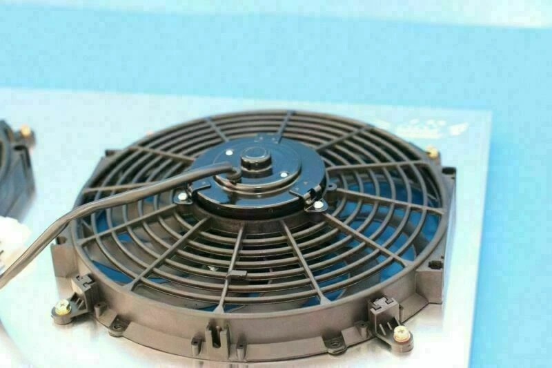 Cubierta de radiador KKS 12" ajuste ventilador Oldsmobile Cutlass Regal Buick Skylark Lemans 26" Foto 2 de 4