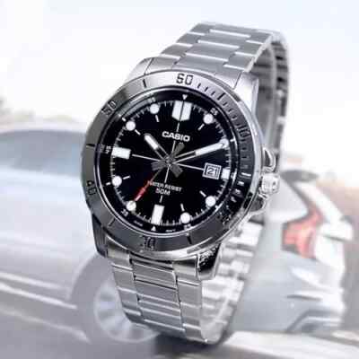 Orologio Uomo CASIO MTP-1215A Bracciale Acciaio Classico