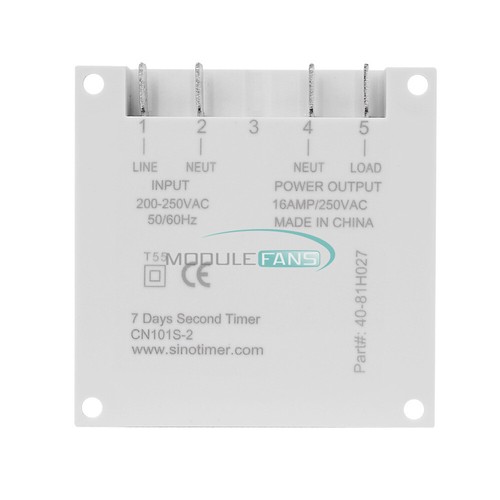 CN101S DC12V 24V AC110V 220V Timer Switch Controller Programmable Timing Switch - Picture 67 of 108