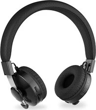 LilGadgets Untangled Pro Wireless Bluetooh Black, On-Ear Kids Headphones