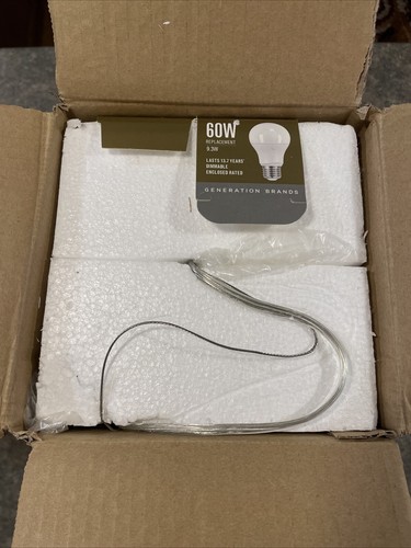 Generation Lighting Elmwood Park Mini Pendant in Brushed Nickel 6137301EN3-962 - Picture 2 of 9