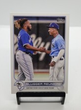 2022 Topps Series 1 Slugger Reunion Guerrero Jr. Wander Franco #329