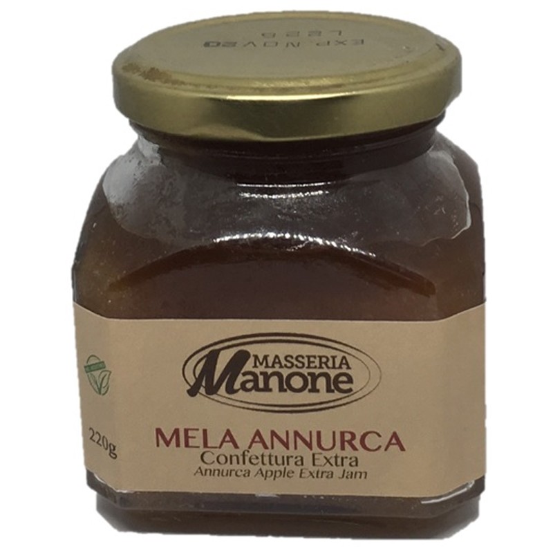 Mermelada Extra de Manzana Annurca 220 Gr Cartón 6 Piezas