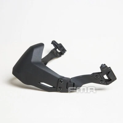 FMA Half Face Mask Seal Mask Folding For Tactical Helmet B Version w/ Hook Army