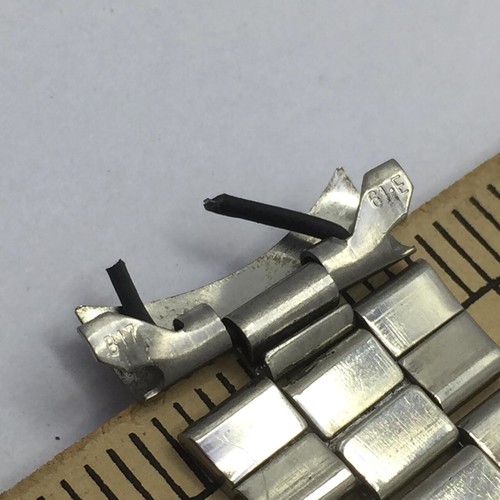 20 mm Seiko 7S26-8210 Stainless Steel B17-61.E Vintage Watch Bracelet Curved End - Picture 7 of 7