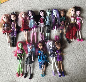 muñecas monster high usadas