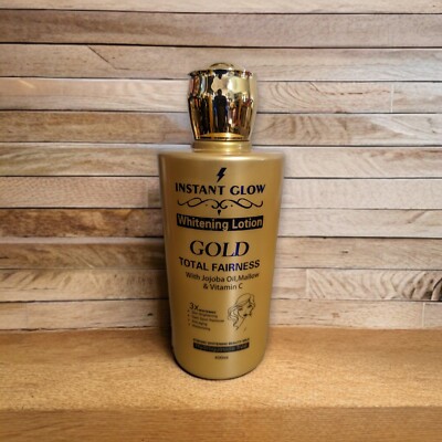 Instant Glow Gold Total Fairness Whitening Lotion With Vitamin C 400ml