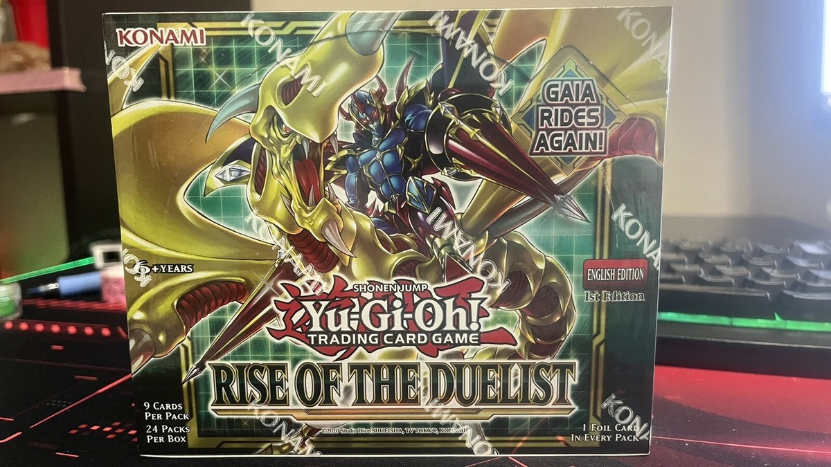 Yugioh | Rise of the Duelist | 1st Edition Booster Box | English | Sealed Yugioh | Rise of the Duelist | 1st Edition Booster Box | English | Sealed