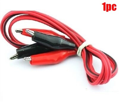 Probe Clamp Clip Wire Line 2 Wire 4 Folders Cable Dual End Alligator Test Lea og