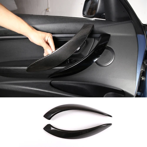 Juego de cubiertas interiores de fibra de carbono seca real para BMW 440i serie 4 F32 2013-19 - Imagen 18 de 41