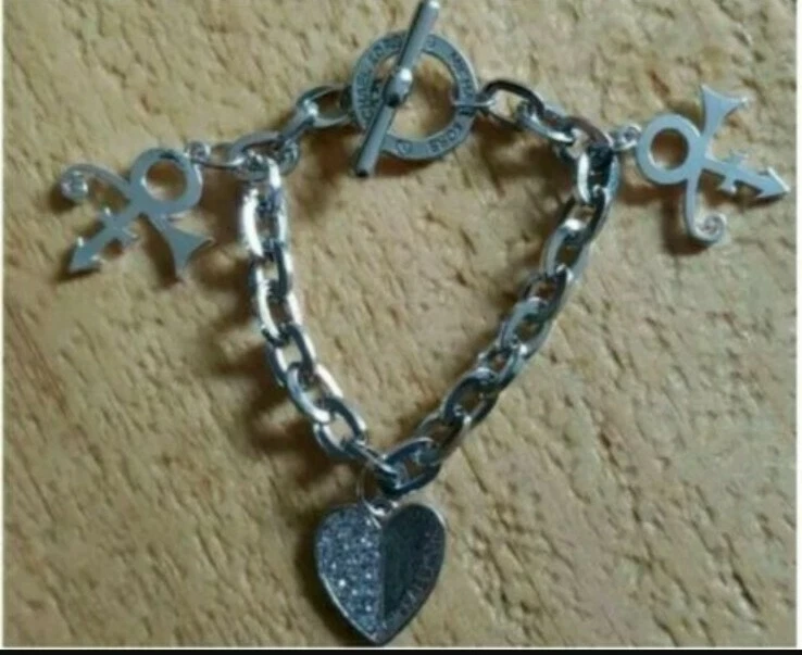 Bracciale Michael Kors Prince Rogers Nelson ispirato simbolo d'amore