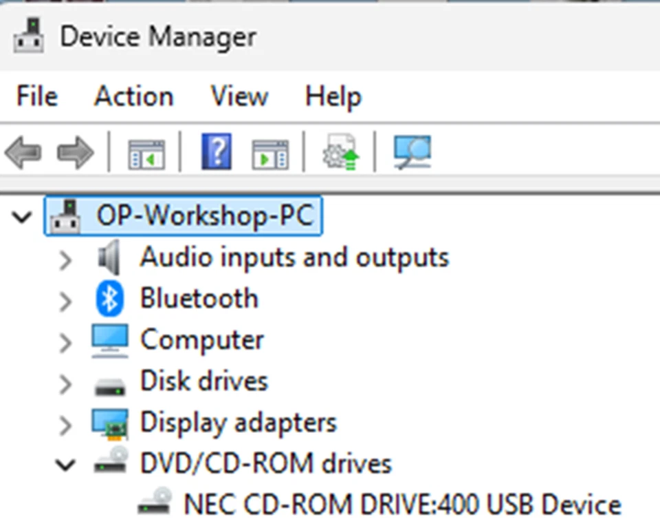 PROMO NEC MultiSpin 3Xp CDR-400 Portable SCSI CD Player Drive w Cable PSU~TESTED - Image 4 of 4