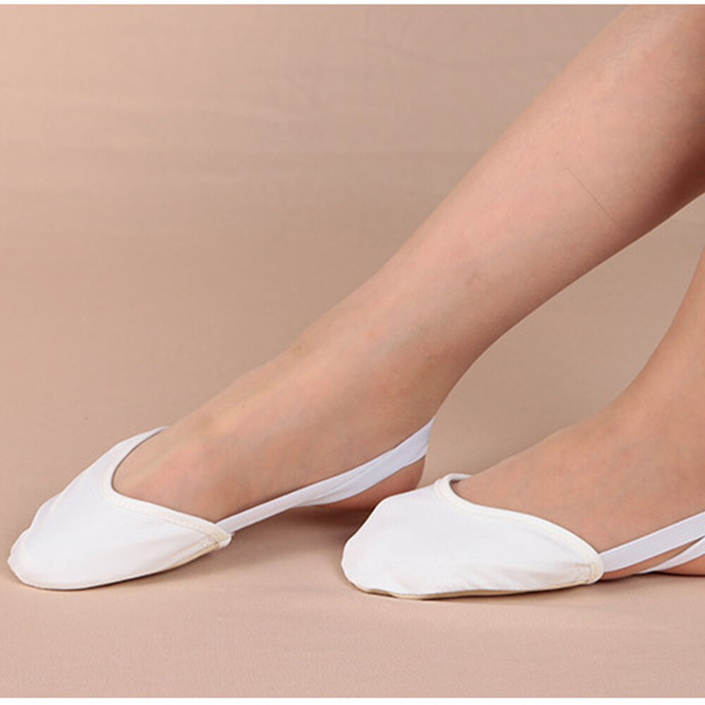2 Pieces Exercise Shoes for Women White Dance Toe Socks Dancing eBay