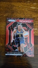 KELSEY MITCHELL 2024 Panini Monopoly Prizm WNBA Red Classic Icons Card