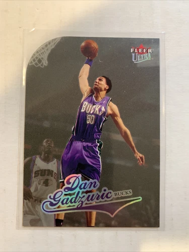 DAN GADZURIC 2004-05 FLEER ULTRA PLATINUM MEDALLION /100 MILWAUKEE BUCKS #25