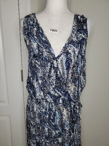 匡威 Converse One Star 腰带人造裹身连衣裙女式 L 码休闲 — 第 2/4 张图片