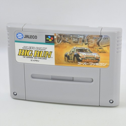 BIG RUN Jaleco Rally Super Famicom Nintendo 2242 sf - Picture 3 of 7