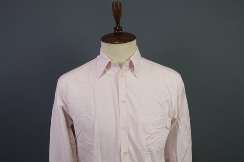 Giorgio Armani Pink Long Sleeve Button Down Shirt Size 40 / 15 3/4 - Picture 2 of 15