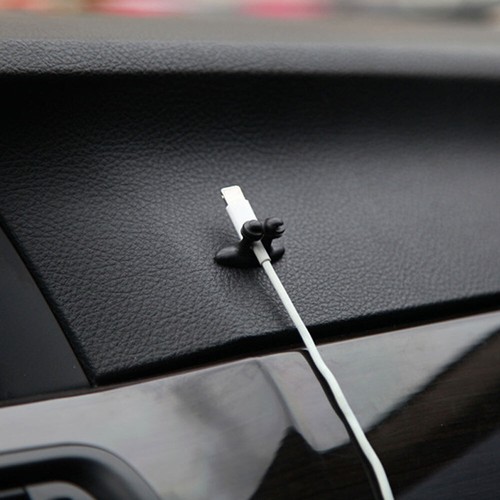 10Pcs Car Interior Wire Cable Holder Clip Charger Line Organizer Fix Accessories - Picture 8 of 12