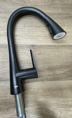 #ad Grohe 322982433 Zedra Pull Down Kitchen Faucet Matte Black *PARTS ONLY* $149.99