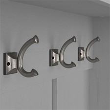 Woodland 40W Hall Tree & Shoe Bench w/ Doors in Cape Cod Gray - Engineered Wood