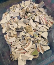 Vintage Glass Mix Scrap Pieces For Mosaic And Jewelry Bulk 1 Lbs Lot 7