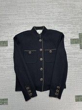 St.John Jacket Womens 4 Black Knit