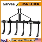 Plow Scarifier Implement Removable Tractor Cultivator with 6 Scarifier Shanks