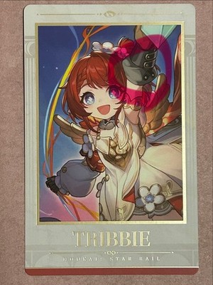 Honkai Star Rail Trilla  Card, Opened, With Crease, Secure Packaging