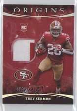 2021 Panini Origins Rookie Patch 49/199 Trey Sermon #RP-TS Patch 03rx