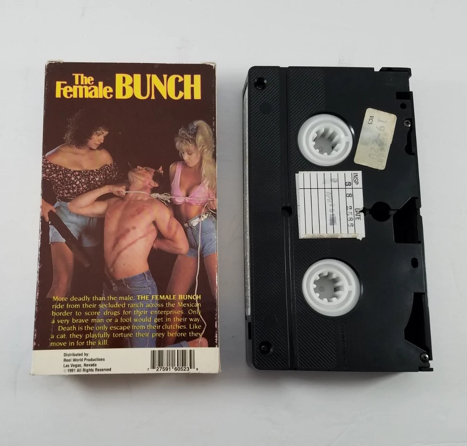 The Female Bunch  RARE VHS Lon Chaney Jr Russ Tamblyn Jenifer Bishop - Image 2 of 2