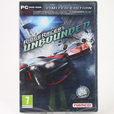 PC Spiel OVP Ridge Racer Unbounded Limited Edition NEU