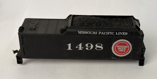 Mantua Tyco HO Piezas 8 Ruedas Plástico Tender Shell Missouri Pacific 1498 | Condition: Used