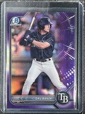 Baker, Dru - 2022 Bowman Draft Chrome - 206/250