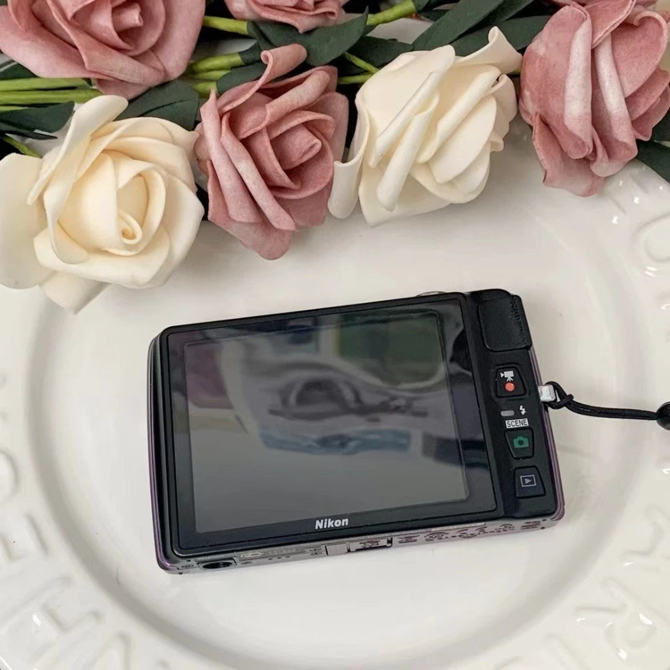 Nikon COOLPIX S4300 Digital Camera Purple 16MP 6x Optical Zoom Smile Detection - Image 3 of 4