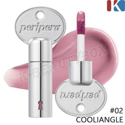 PERIPERA Mood Glowy Tint Key 2.4g #02 Cooliangle Daily Glossy Lip Tint K-Beauty