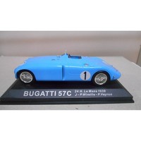 Bugatti 57C #1 J-P. Wimille - P. Veyron 24 H. Le Mans 1939 1/43 Altaya