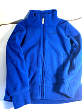 Bench Royal Blue Unisex size 7/8 Full Zip Fleece Sweater Soft Fleece Kids Youth