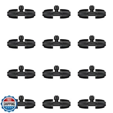 Pawfly 12 Pcs 1/2'' to 1/4'' Barbed Tee Quick Connectors, Drip Irrigation Tee