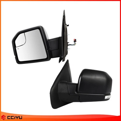Set Pair Towing Mirrors For 2003-2006 Ford Experdition Power Heated Turn Signal