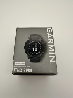 Garmin Fenix 7 Pro 47mm Sapphire Solar Multisport GPS Smartwatch USED