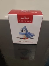 NEW 2024 Hallmark Keepsake COZY LIL' CRITTERS 6th in series Miniature Ornament