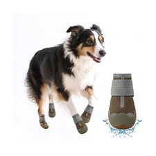 Dog Booties,Waterproof Dog Shoes for Large Medium Small Dogs,Suitable for Sum...