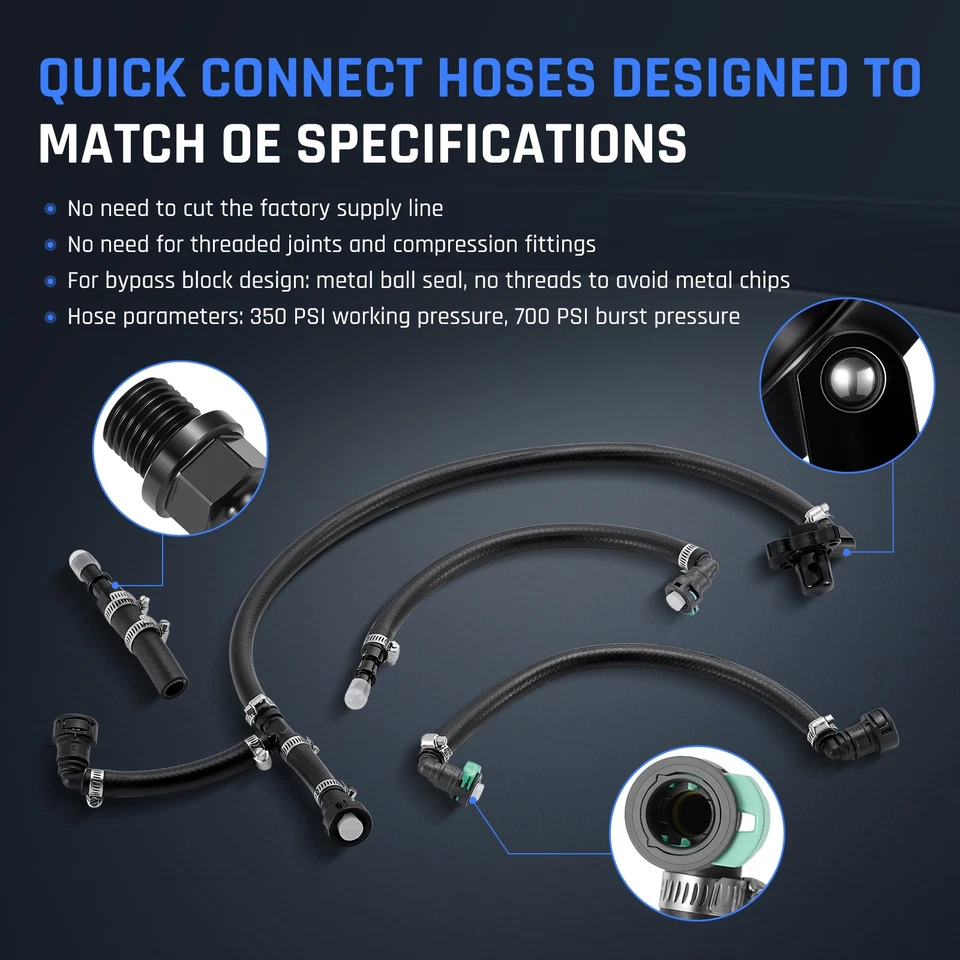 CP4.2 Disaster Prevention Bypass Kit For 2011-2022 Ford F-250 Super Duty 6.7L V8 Foto 4 de 4