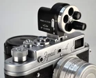 SERVICED! KMZ USSR UNIVERSAL 24x36 REVOLVER TURRET VIEWFINDER FOR ZORKI/KIEV (3)