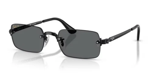 Ray Ban 3928 ASAP Rocky 54 002/81 Black/Dark Grey Polarized Sunglasses