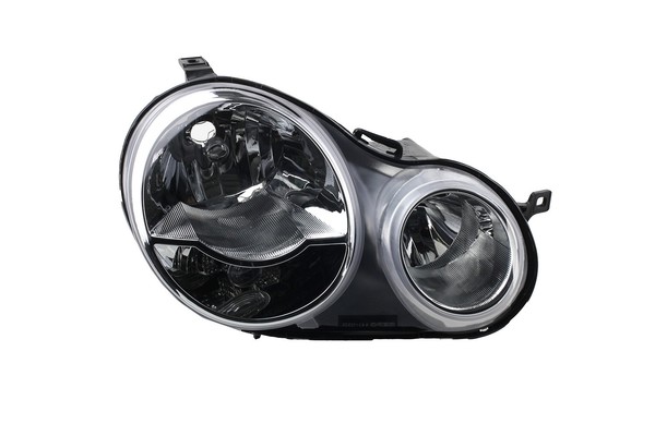 Scheinwerfer Passend FüR Vw Polo 02 9N 10/2001-04/05 H7 H1 Rechts Beifahrerseite-image