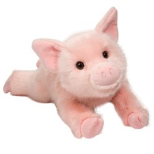 Douglas Plush Charlize Large Floppy Pig Stuffed Animal, 17"