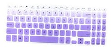 Silicone Keyboard Skin Compatible for ASUS VivoBook 15 F515 Purple Ombre