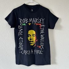 Zion Bob Marley Tshirt Small Black Unisex concert Tshirt